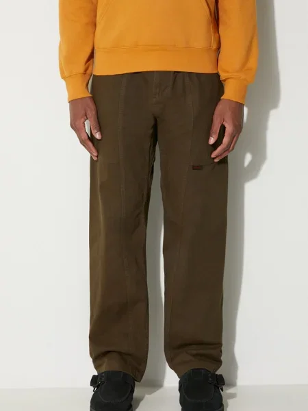 Gramicci pantaloni de Gadget Pant drept verde