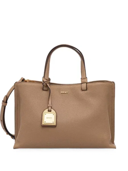 Geantă shopper Dkny cu autograf