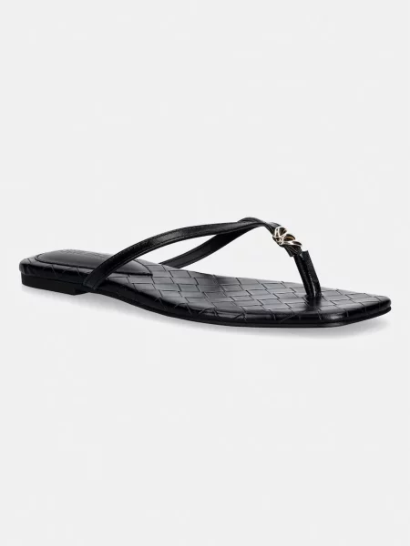 Steve Madden șlapi de damă din piele Maliyah negru