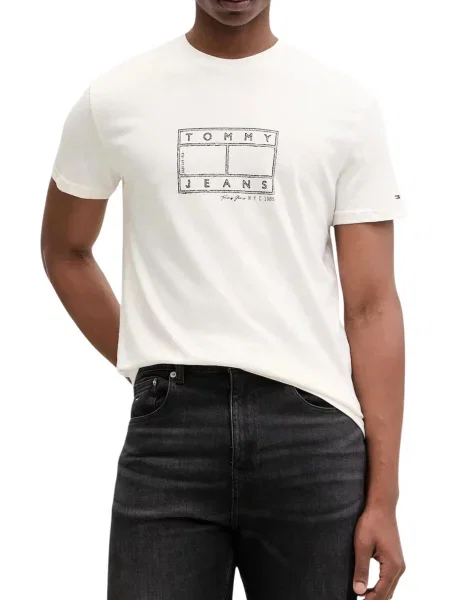 Tricou Tommy Hilfiger Jeans negru