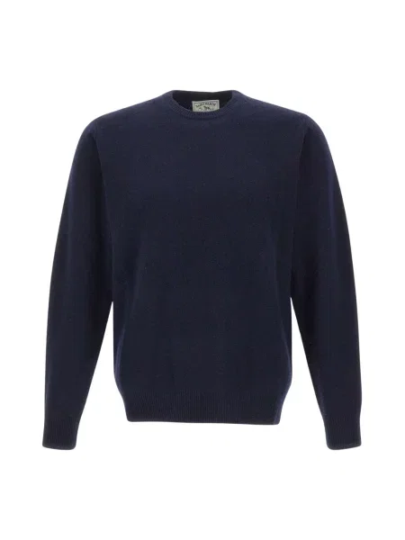 Sweter Mc2 Saint Barth wełniany niebieski