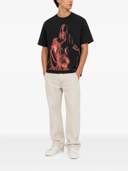 Tricou Melt cu imagine negru