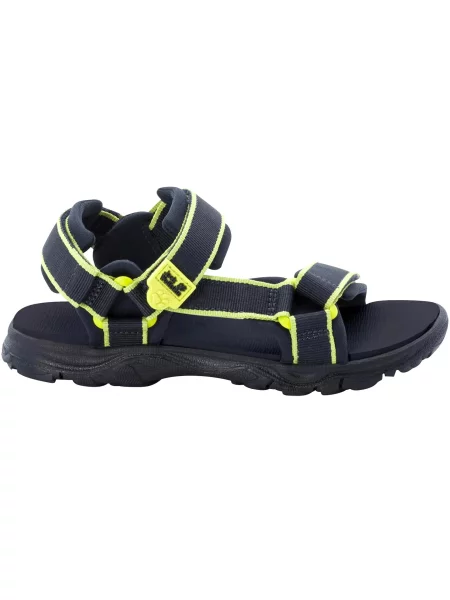 Детские сандалии Jack Wolfskin черные