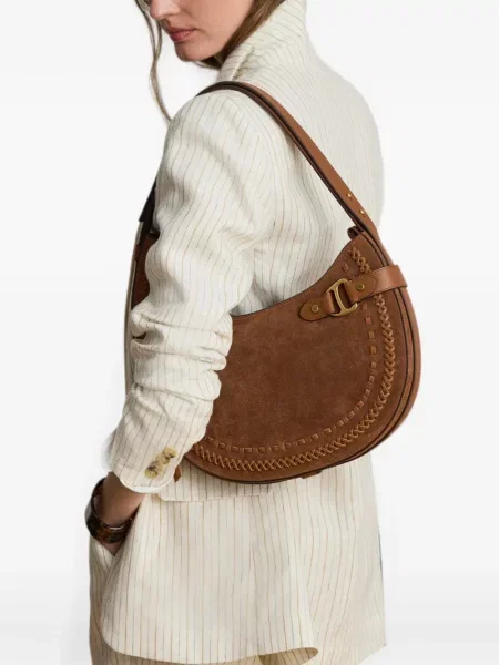 Geantă Lauren Ralph Lauren maro