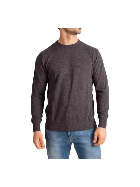 Sweter Mc2 Saint Barth wełniany szary