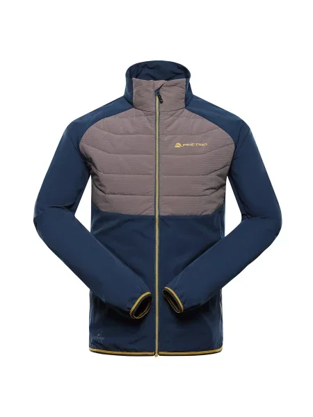 Bluza sportowa z wełną merino Alpine Pro Gerl niebieska