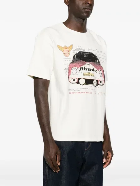 Tricou Rhude cu imagine