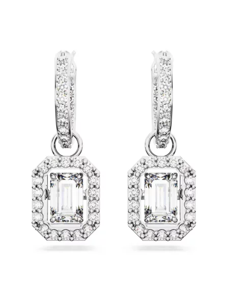 Swarovski Akcesoria Kobieta ONE SIZE Kolczyki Una Drop szary