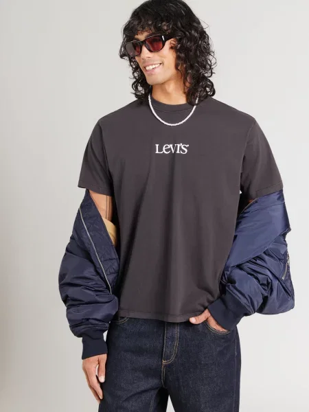 LEVI'S ® Tričko čierna biela