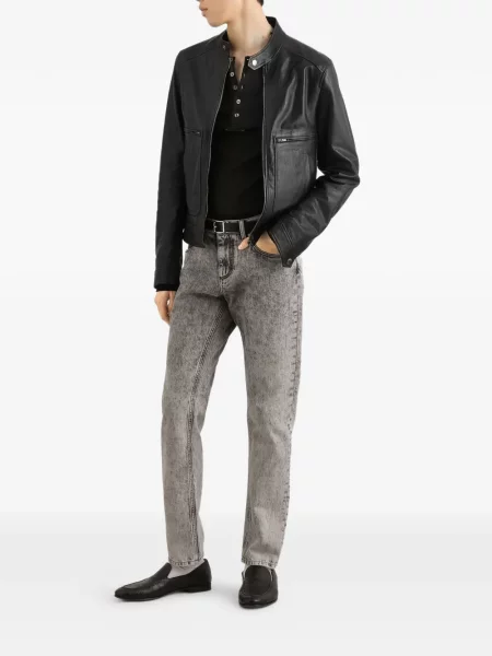 Blugi Dolce & Gabbana cu autograf gri