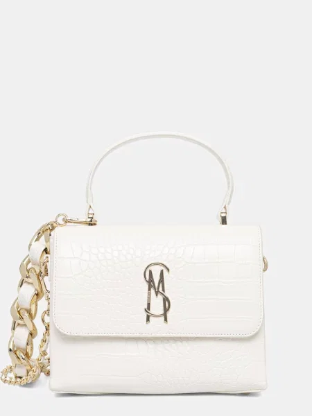 Steve Madden torebka kuferek z imitacji skóry Bworsh-C biała