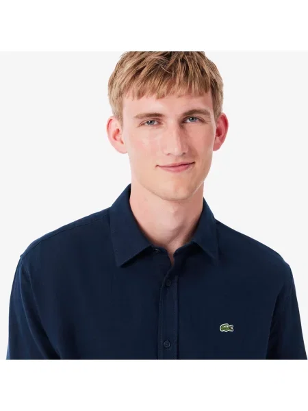 Рубашка Lacoste синяя