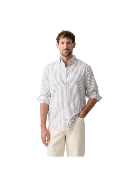 Joop! Jeans Koszula Heli Regular Fit weiss biała