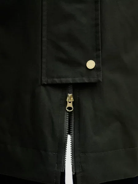 Пальто Barbour зеленое