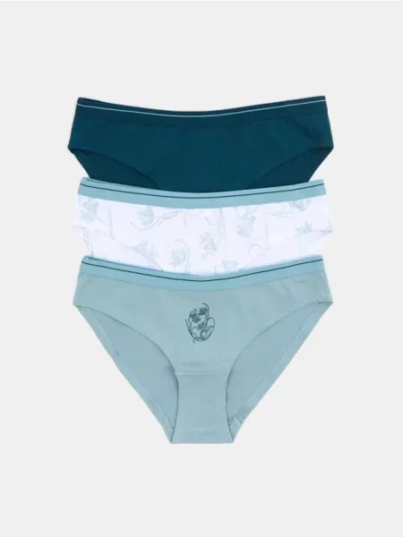 Трусики набір з 3 штук різнобарвний