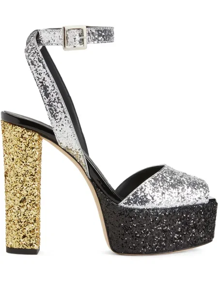 Sandale Giuseppe Zanotti argintiu