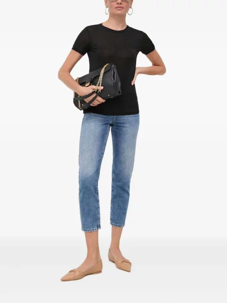 Tricou Patrizia Pepe cu autograf negru