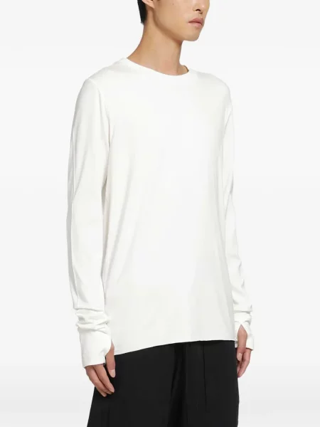 Lung tricou Thom Krom alb