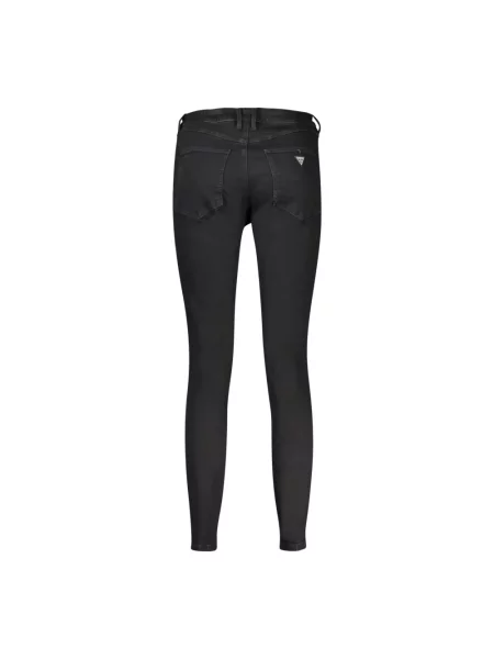 Spodnie GUESS Reborn Denim Jeans Black czarne