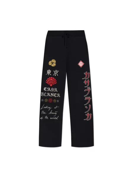Spodnie Casablanca czarne