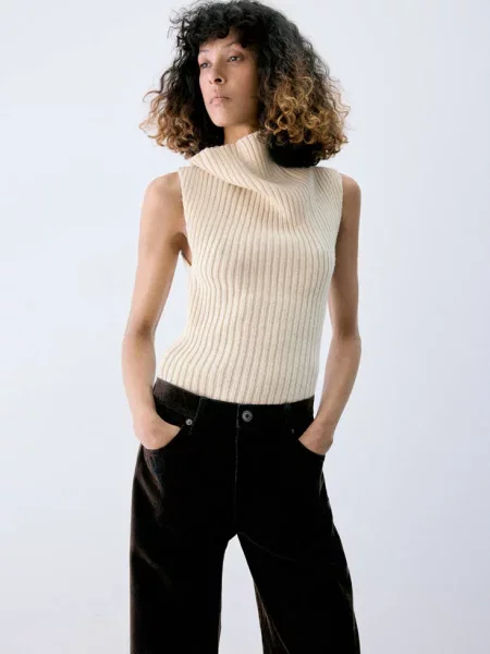 JEANS PETRA czekoladowy Kobieta 40 MANGO