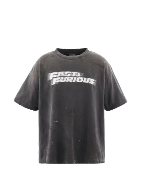 Tricou Saint Mxxxxxx zdrențuiți gri