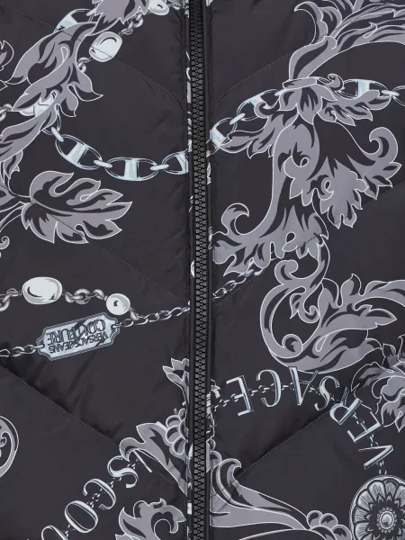 Пуховик Versace Jeans Couture черный