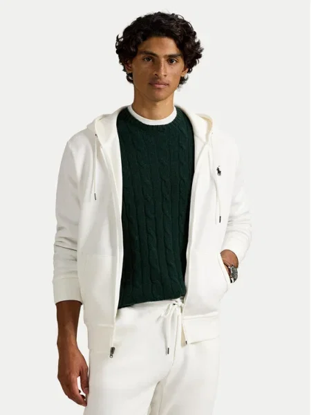 Hanorac Polo Ralph Lauren tricotate alb