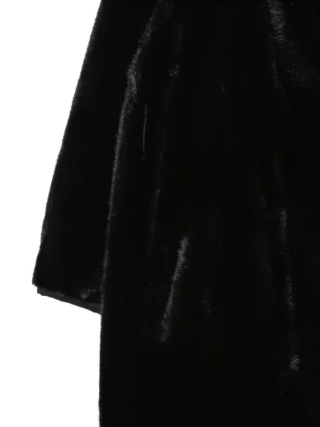 Кожух Emporio Armani с козина черно