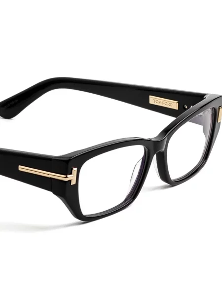 Ochelari de soare Tom Ford Eyewear cu imprimeu geometric negru