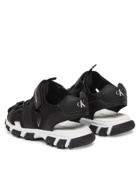 Sandali Calvin Klein Velcro Sandal črna