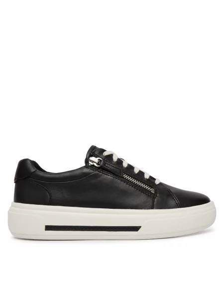 Sneakers Clarks Hollyrose Zip negru