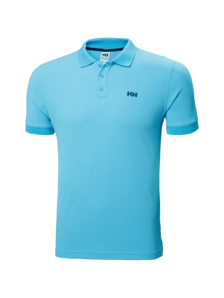 Polo Helly Hansen cu autograf albastru