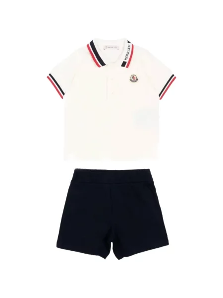 Komplet dresowy dziecięcy Moncler Enfant biały