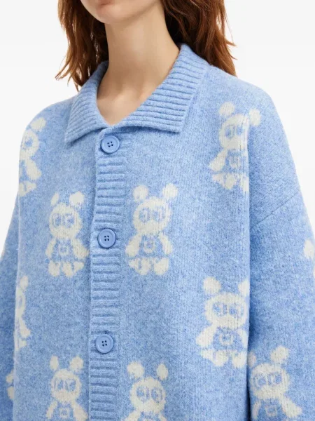 Cardigan Mini Cream albastru