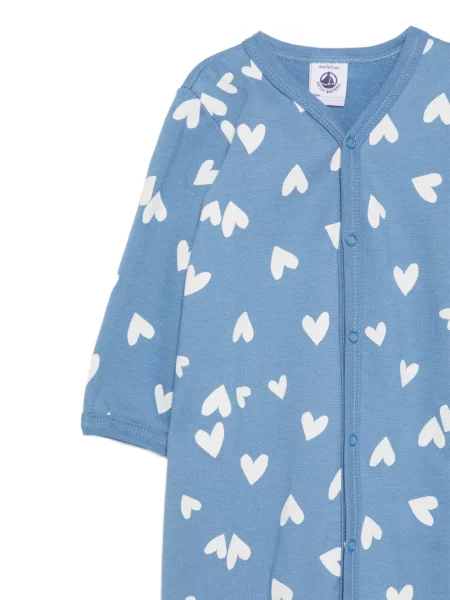 Piżama dziecięca Petit Bateau niebieska