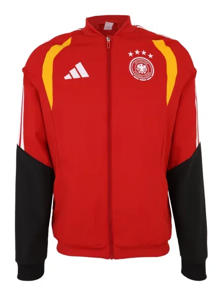 ADIDAS PERFORMANCE Sportinė striukė DFB PRE medaus / raudona / juoda balta