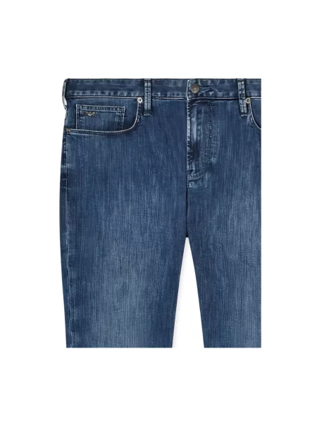 Jeansy Emporio Armani niebieskie