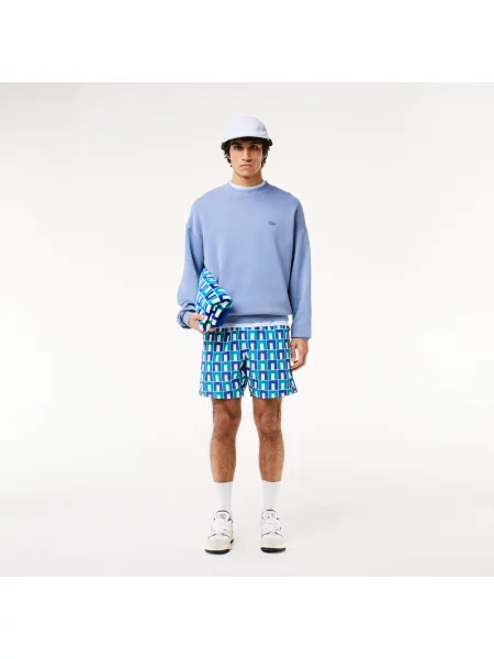 Lacoste Kąpielówki niebieskie