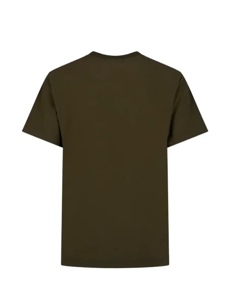 Scurt tricou Stone Island cu strasuri verde