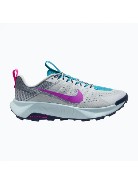 Мъжки обувки за бягане Nike Wildhorse 10 pure platinum/midnight navy/vivid purple сиво
