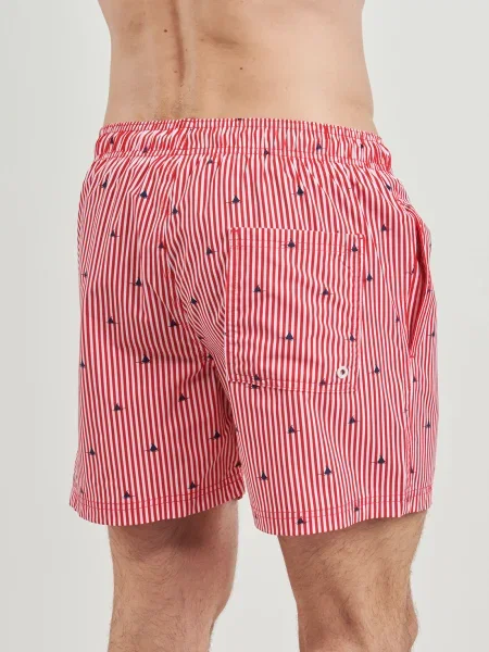 Pantaloni Jack & Jones roșu