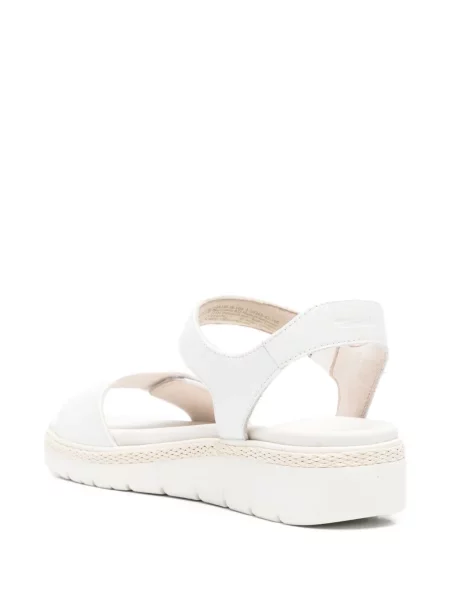 Sandály Tamaris s aplikacemi bílé