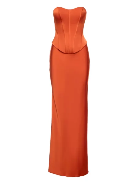 Maxi ruha V:pm Atelier narancsszínű