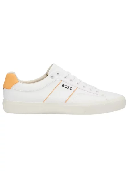 Sneakersy Boss białe