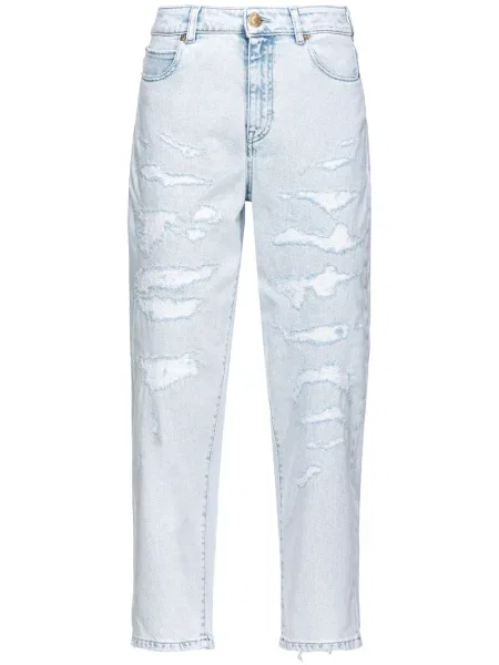 Blugi drepți Pinko albastru