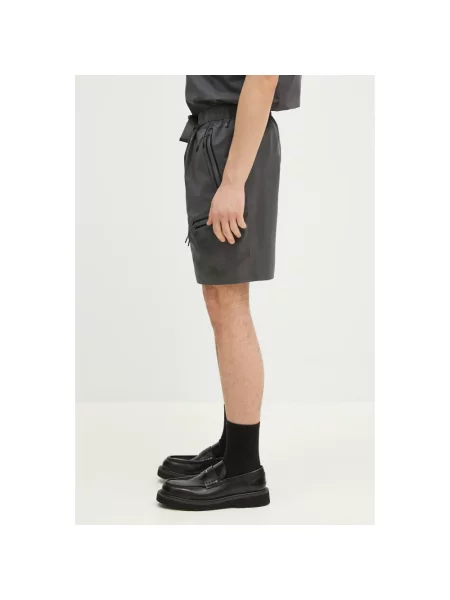 Krótkie szorty Alpha Industries szare