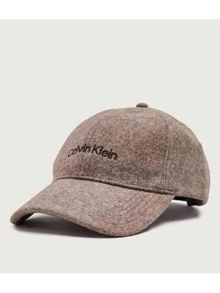 Calvin Klein női siltes sapka barna