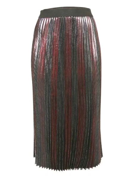 Fusta plisata Zadig&voltaire plisată roșu