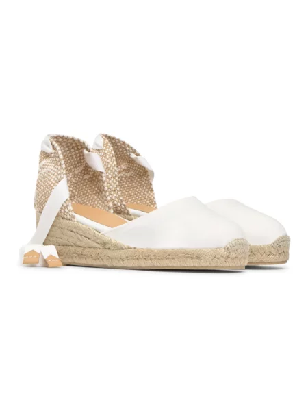Espadryle Castaner białe